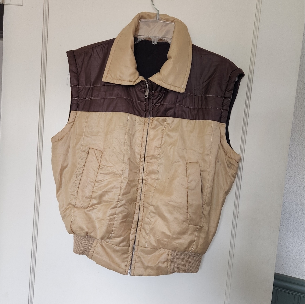 Vintage 1970's men's nylon vest